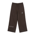 Fleece Drawstring Straight-Leg Sweatpants