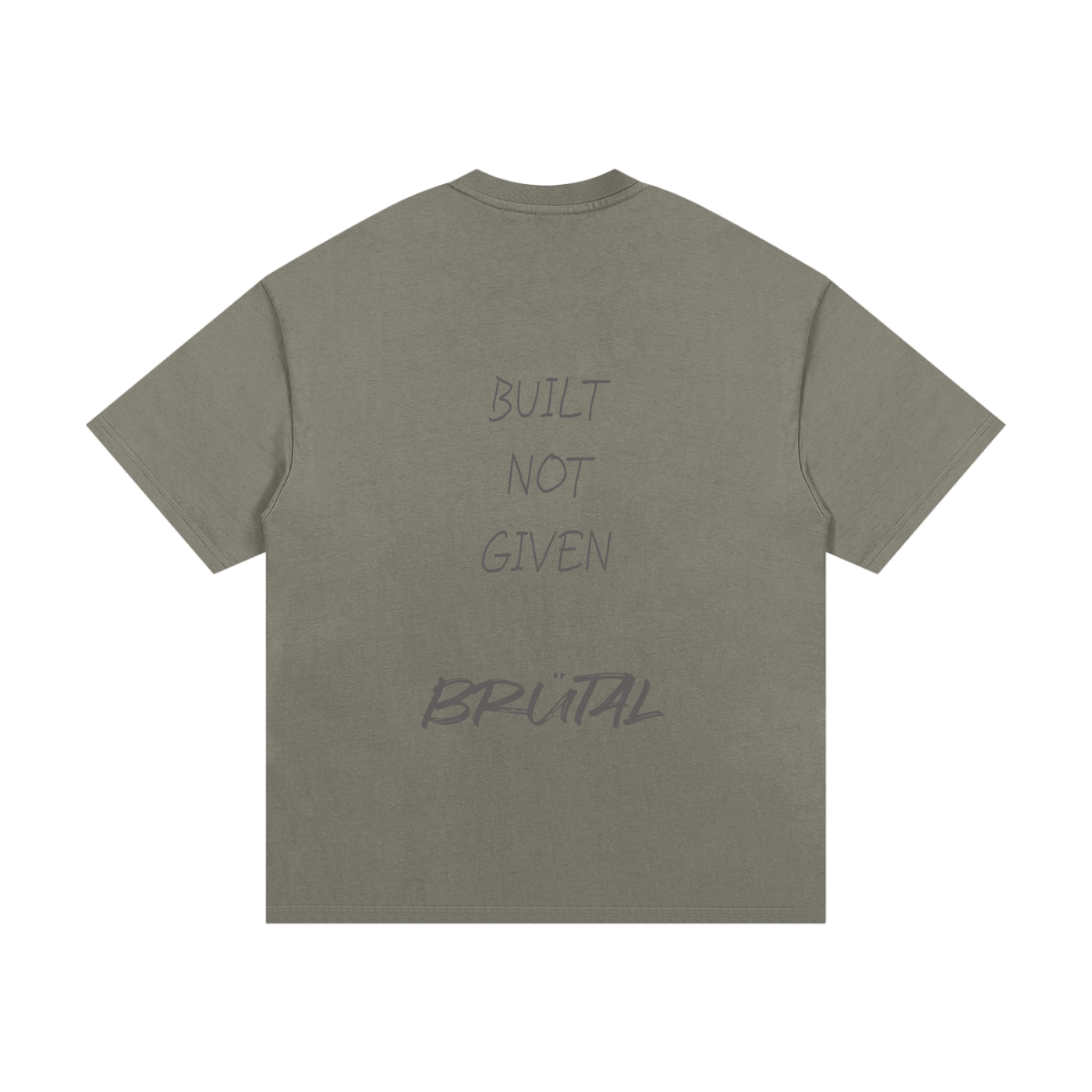 BRÜTAL Core Tee – Built Not Given